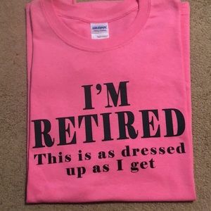 NWT  Retired Gilden tshirt